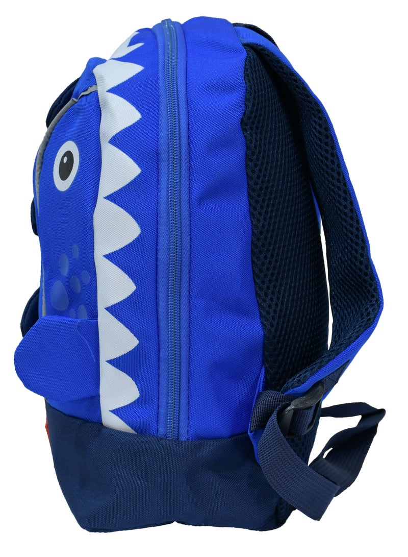 High quality nylon school backpack for girls and boys Blue