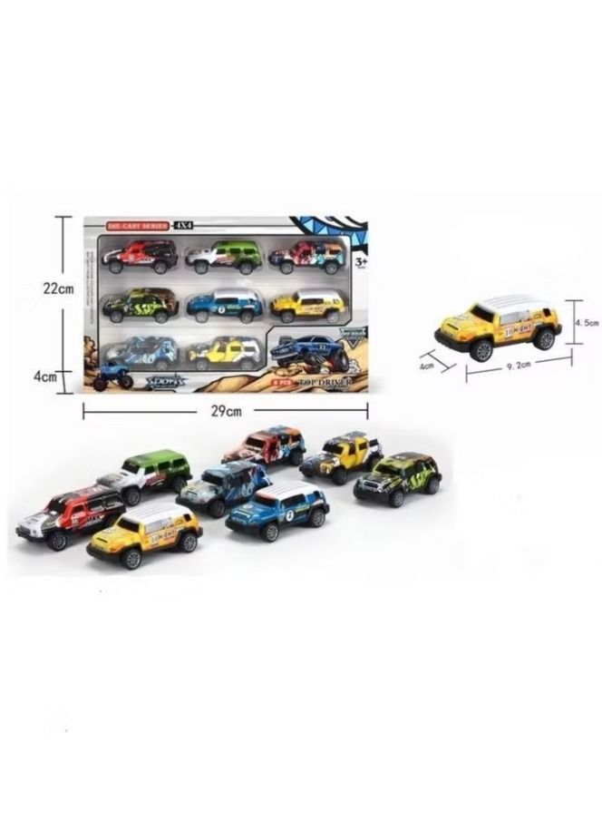 8-piece Die Cast Vehicle Set