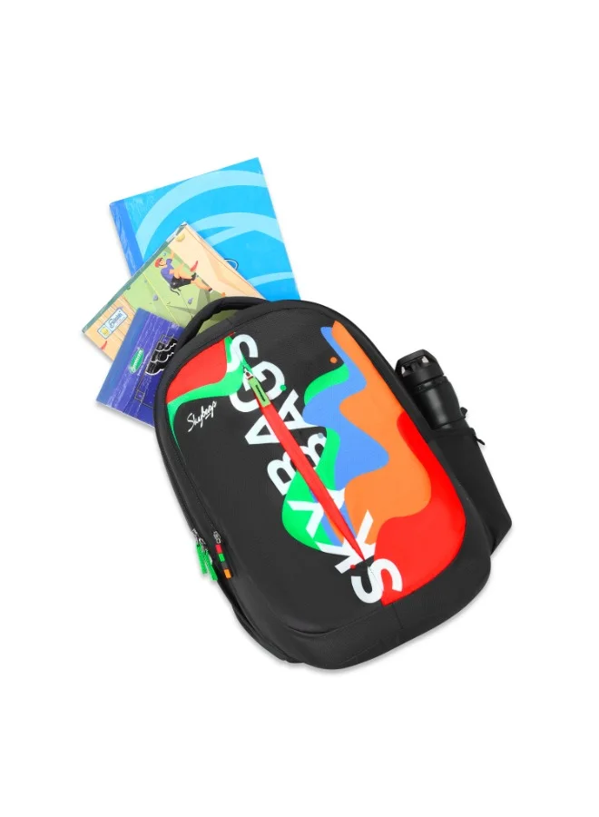 Skybags SKYBAGS KLAN 04 Unisex Black School Backpack - SK BPKLAS5BLK