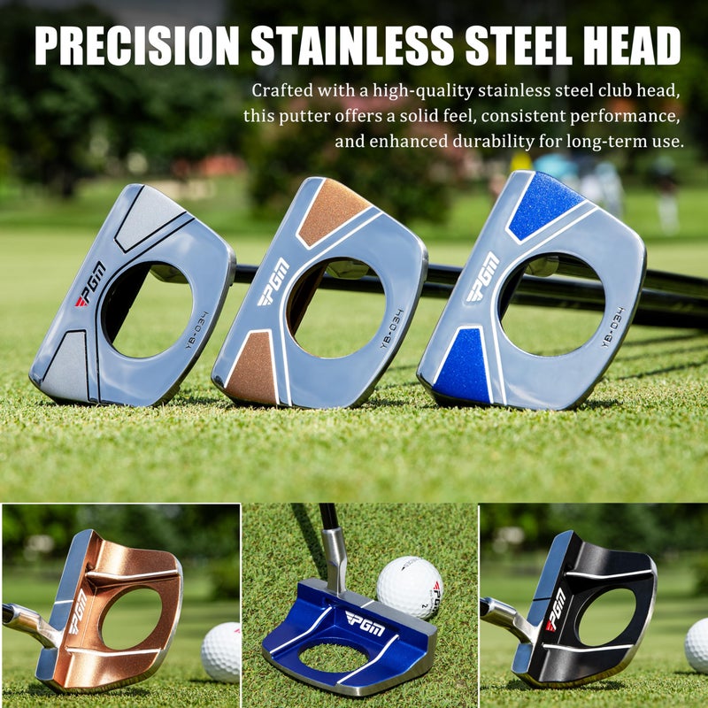 PGM Standing Golf Putter with Ball Pick-Up,for Men and Womenï¼ŒUltra-Lightweight Graphite Shaft,Ultra Low Center of Gravity with Alignment Aid, Right-Handed & 34 inch - Image 4