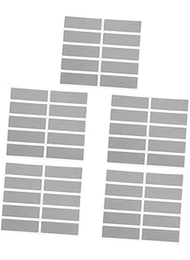 FAVOMOTO 5 Sets Rectangle Scratch Off Stickers with Surprise Codes for DIY Activities - Image 1