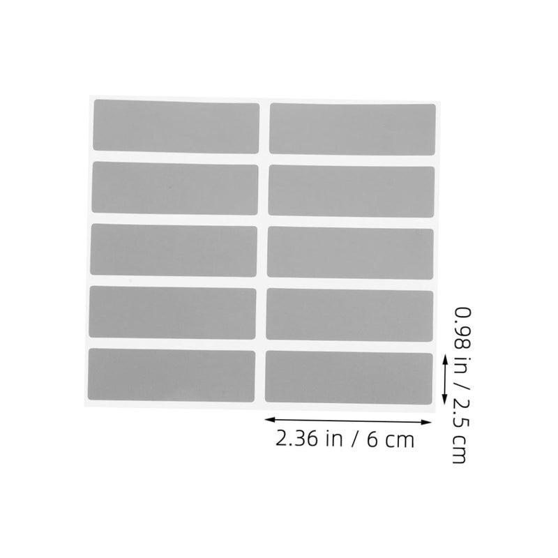 FAVOMOTO 5 Sets Rectangle Scratch Off Stickers with Surprise Codes for DIY Activities - Image 3