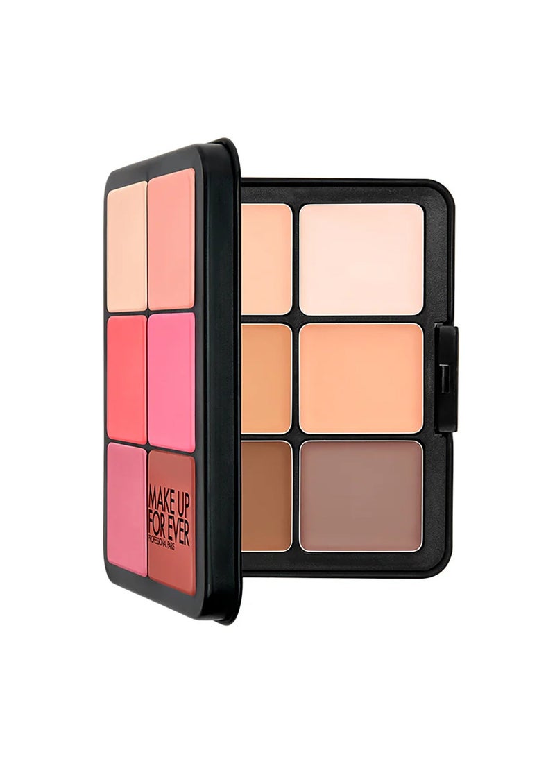 MAKE UP FOR EVER HD SKIN FACE ESSENTIALS PALETTE CREME VISAGE & JOUES -FACE & CHEEK CREAM PALETTE - Image 2