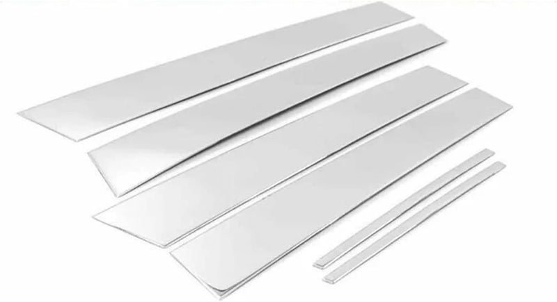 DEMULAX Chrome Plated Car Window Pillar Posts Trims - Image 1
