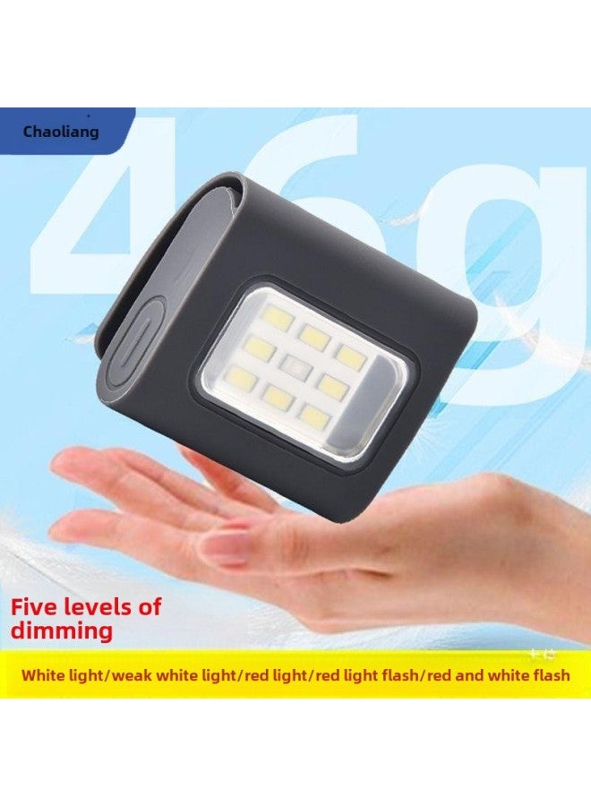 Embedded Outdoor Night Run Rechargeable Portable Magnetic Multi-function Headlight Mini Portable Mobile Hand Free Shipping-Product Specifications:✍✨ Top Configuration With 899 Days Of Standby  Running Lights + Headlights + Magnetic Suction  - Image 2