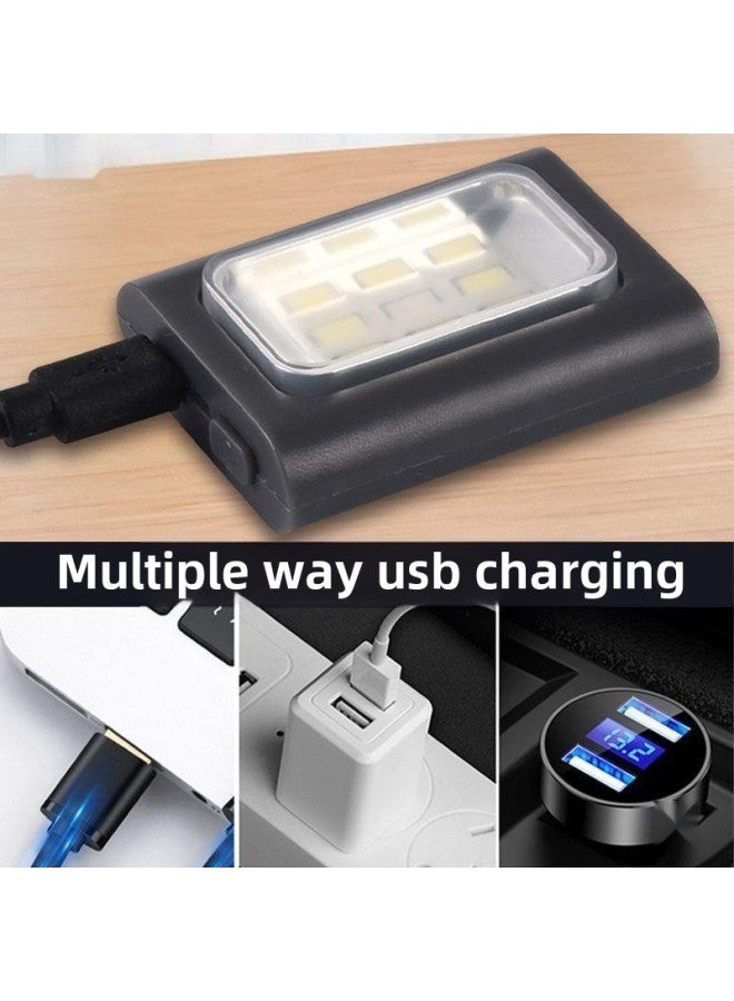 Embedded Outdoor Night Run Rechargeable Portable Magnetic Multi-function Headlight Mini Portable Mobile Hand Free Shipping-Product Specifications:✍✨ Top Configuration With 899 Days Of Standby  Running Lights + Headlights + Magnetic Suction  - Image 4