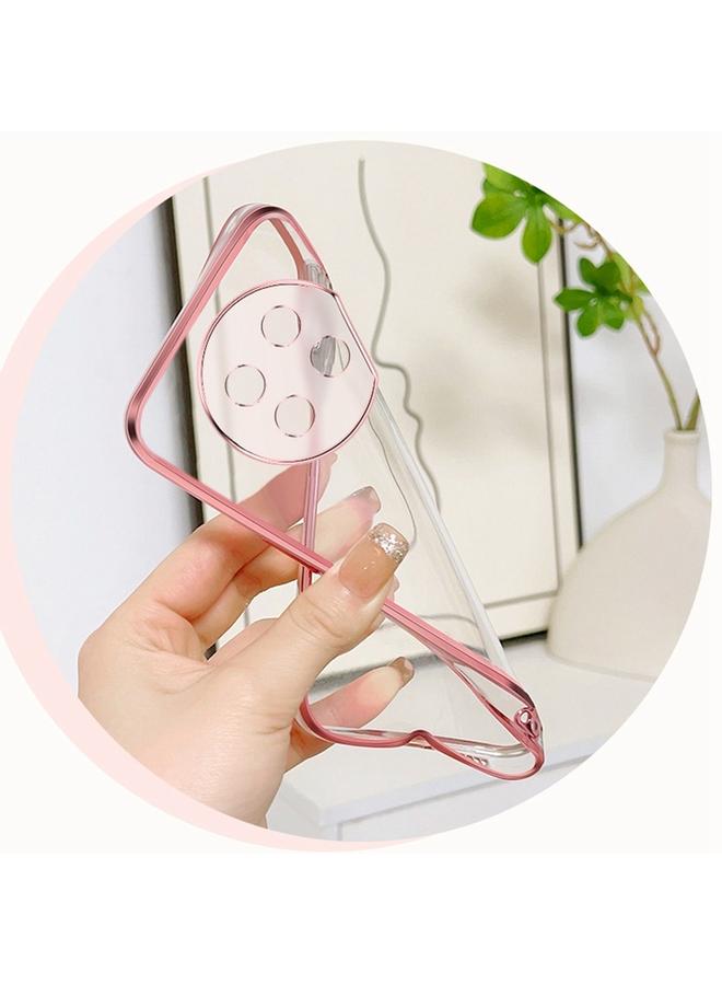 اس-توب جراب لهاتف Huawei Enjoy 60X مطلي بطبقة لامعة متدرجة اللون على شكل فراشة جراب هاتف TPU - Image 5