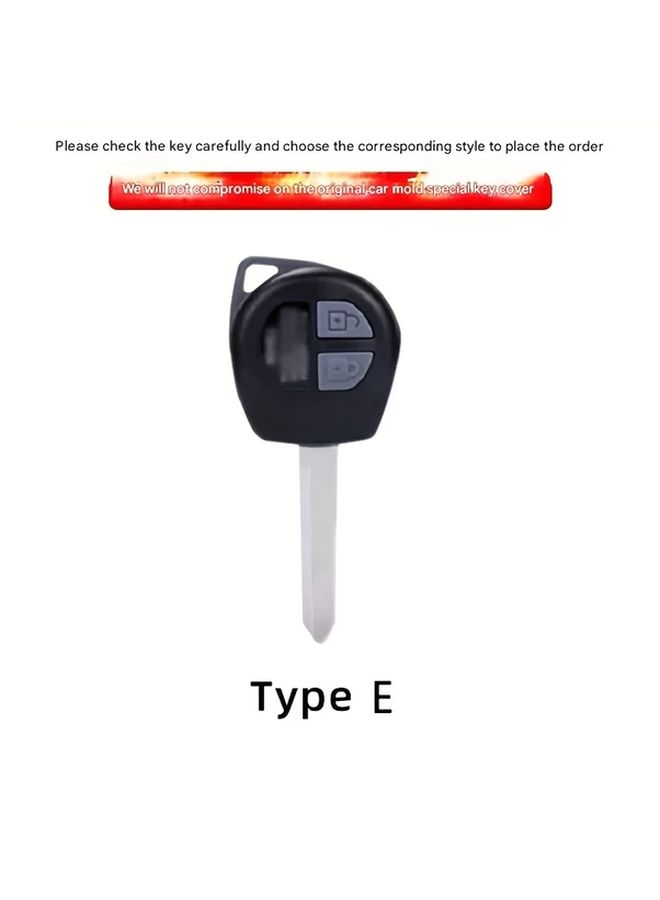 Type E Key Case Cover Protector for Suzuki Swift Ignis Vitara Liana Ciaz Baleno - Image 2