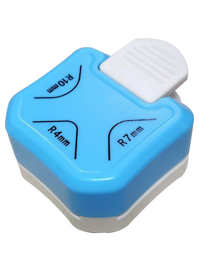 53 Arts 53ARTS 3 in 1 Corner Cutter Punch Size R4mm, R7mm and R10mm Rounder for Paper Craft and Photo Cutter Scrap-Booking Angle Eater - Image 1