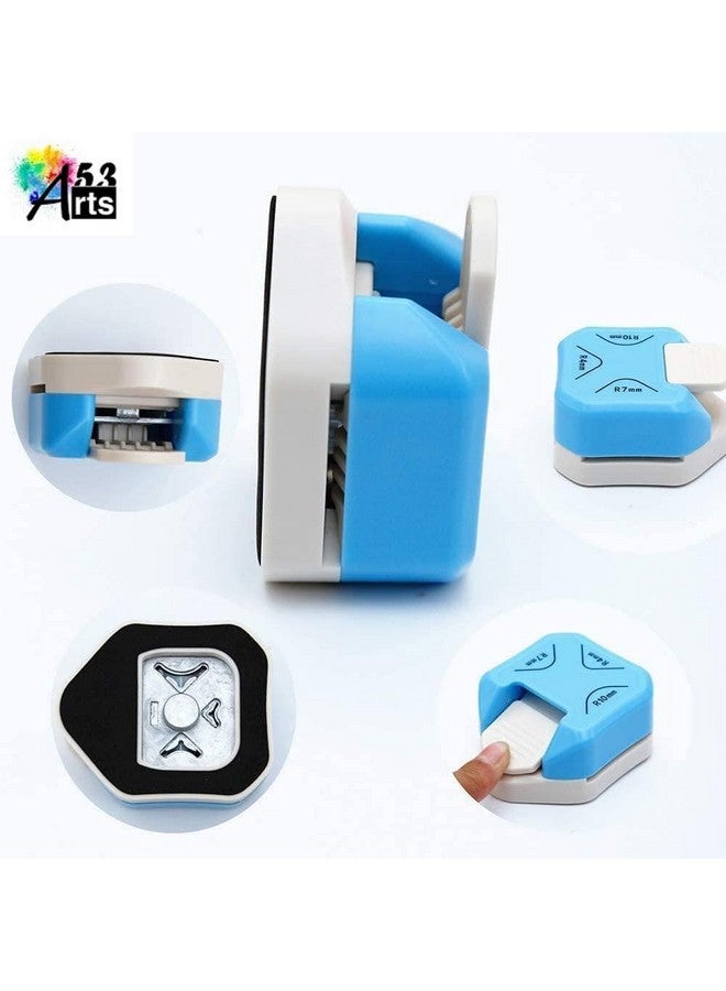 53 Arts 53ARTS 3 in 1 Corner Cutter Punch Size R4mm, R7mm and R10mm Rounder for Paper Craft and Photo Cutter Scrap-Booking Angle Eater - Image 3