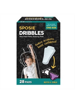 Select Kids The Viral TikTok Product to Potty Train Faster - Sposie Dribbles for Boys and Girls, Mom Approved, Use with Potty Training Seats, Charts, and Stickers, 28 ct.  - Image 1