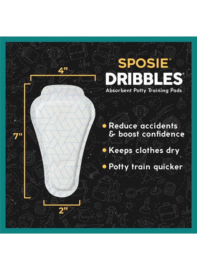 Select Kids The Viral TikTok Product to Potty Train Faster - Sposie Dribbles for Boys and Girls, Mom Approved, Use with Potty Training Seats, Charts, and Stickers, 28 ct.  - Image 2