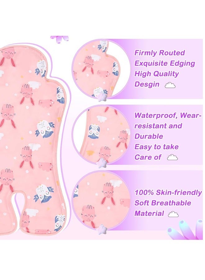 Aissiora Baby stroller cooling mat ice pad Stroller seat cushion Stroller gel cooling pads Child safety seat cooling pads The principle of scientific and technological cooling Cool and breathable Dissolve your baby's body heat Suitable for summer to bring continuous cooling to your baby Common to all models 27*13 inches (green)  - Image 5