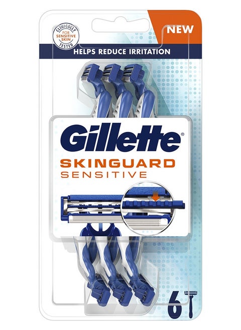 Gillette Skinguard Sensitive 6 Razors