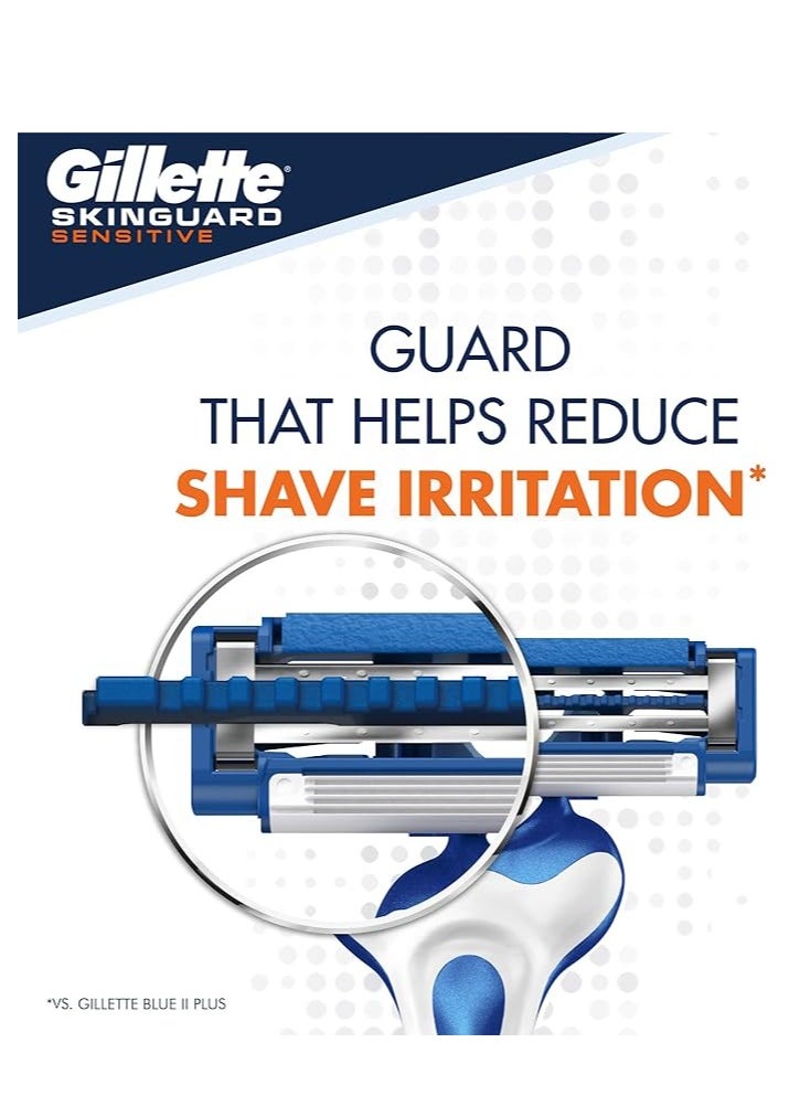 Gillette - Gillette Skinguard Sensitive 6 Razors - Image 1
