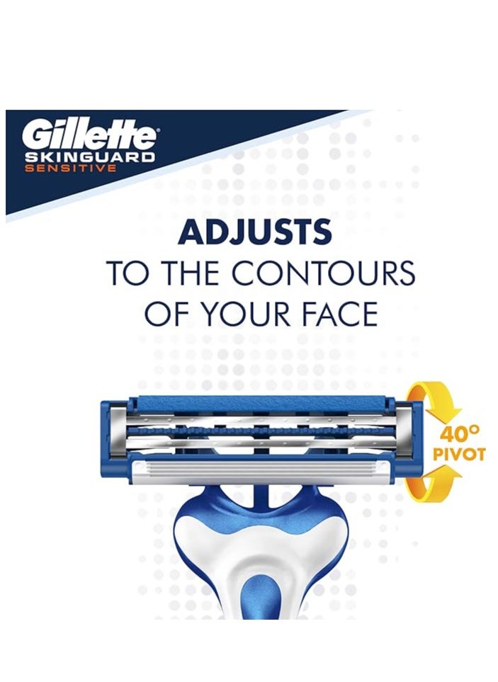 Gillette - Gillette Skinguard Sensitive 6 Razors - Image 1