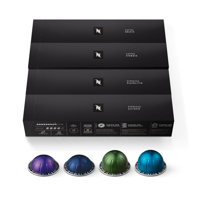 Nespresso Capsules Vertuo Intense Variety Pack Dark Roast Coffee 40Count Coffee  Espresso Pods Brews 78oz and 135oz - Image 3