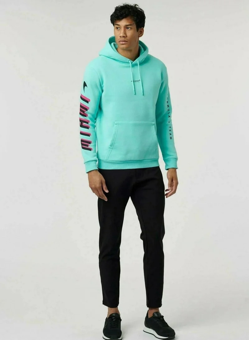 Mclaren  MCLAREN MENS MIAMI NEON LOGO HOODIE for Men | Best Price UAE
