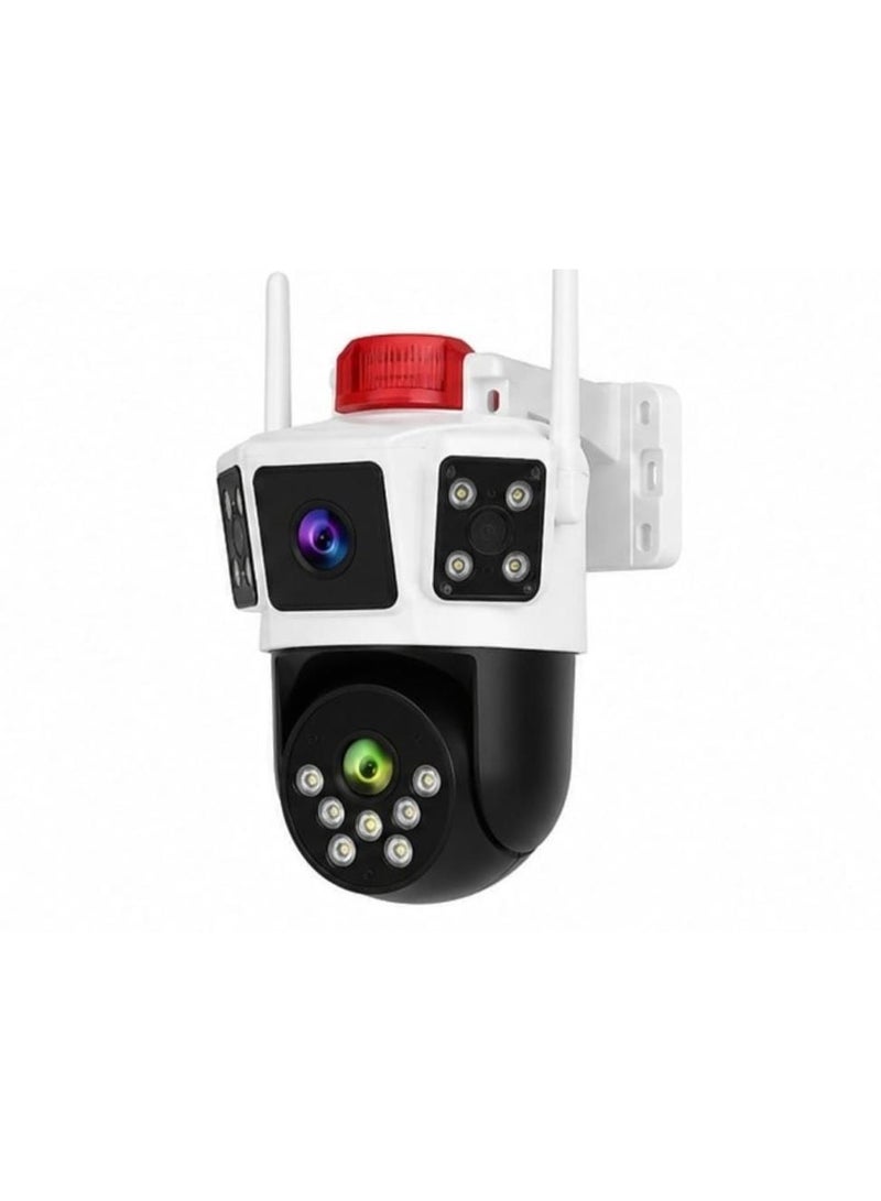 HONTON Dual Lens PTZ Smart Security Camera, 8K Ultra HD, 6X Zoom, 5G WiFi, Outdoor Wireless IP CCTV - Image 2