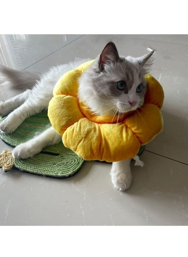 طوق تعافي للقطط والكلاب الصغيرة طوق واقي قابل للتعديل على شكل مخروط إليزابيثي لشفاء جروح الحيوانات الأليفة بعد الجراحة طوق عنق مخروطي مناسب للتعافي من إصابات ما بعد الجراحة للحيوانات الأليفة الصغيرة مقاس M 17-27 سم - Image 5