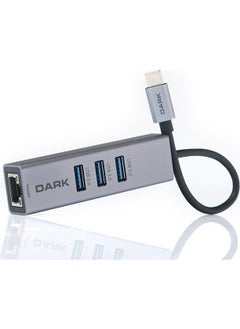 Dark DK-AC-U31X3GL USB3.1 Type-C - 3xUSB3.0HUB+ Gigabit Ethernet  - Image 1
