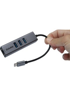 Dark DK-AC-U31X3GL USB3.1 Type-C - 3xUSB3.0HUB+ Gigabit Ethernet  - Image 3
