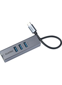 Dark DK-AC-U31X3GL USB3.1 Type-C - 3xUSB3.0HUB+ Gigabit Ethernet  - Image 4
