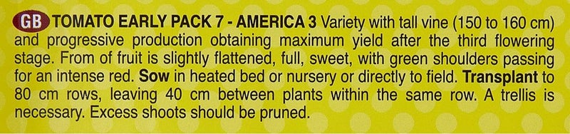 Fito Tomato Early Pack America Seeds for Planting, Premium Vegetable Seeds for Indoor & Outdoor Gardening, Fast Growing Tomato Plant, High Yield Juicy Tomatoes for Cooking Salads & Home Garden - Image 3