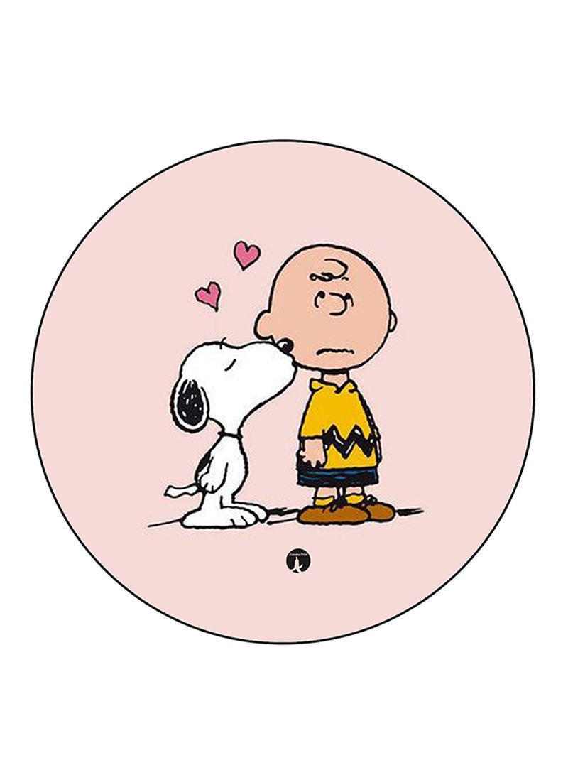 RKN Snoopy Printed Mouse Pad  Multicolour