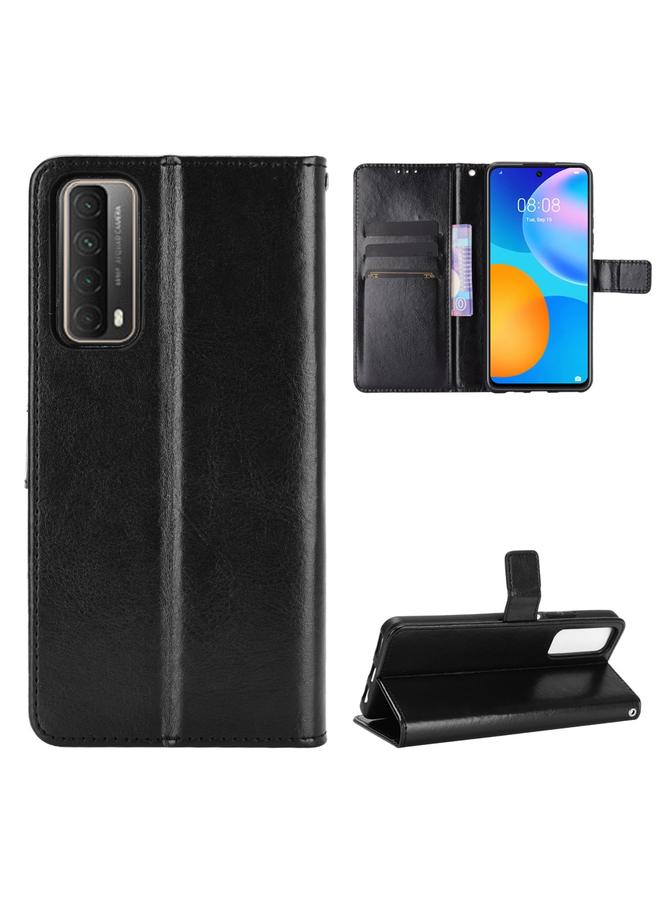 S-TOP Case For Huawei P smart 2021 / Y7a Retro Crazy Horse Texture Horizontal Flip Leather Case with Holder & Card Slots & Photo Frame - Image 3