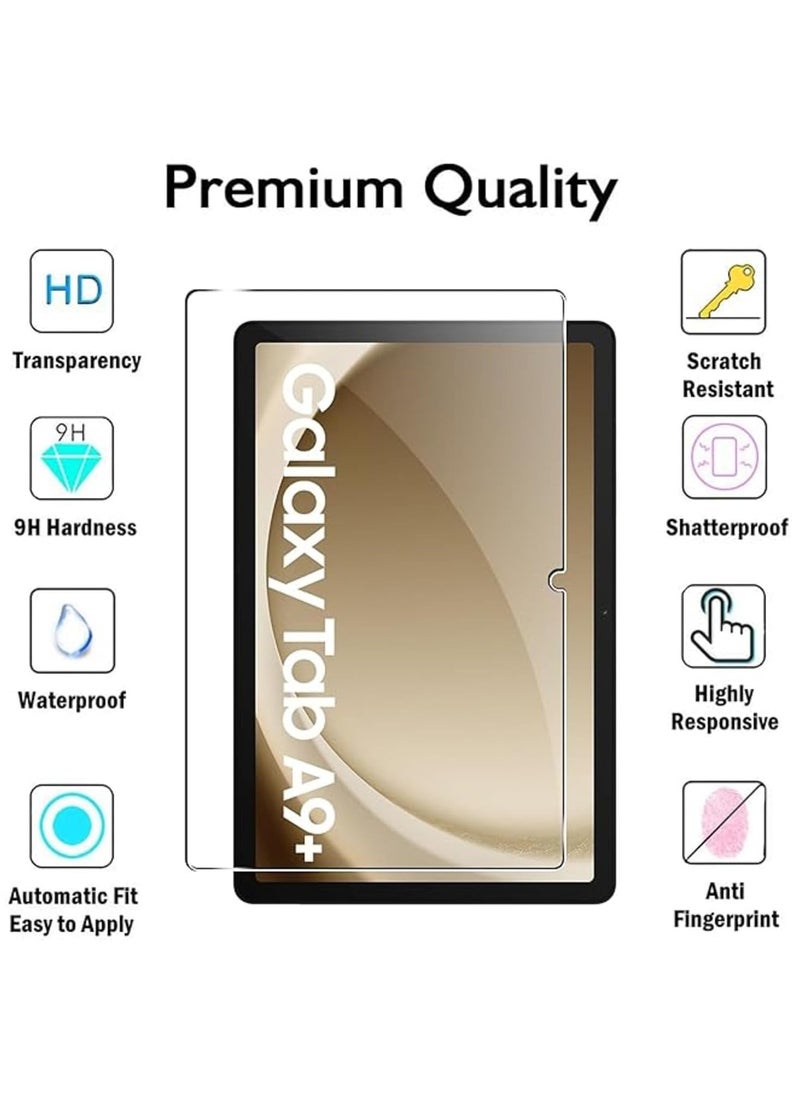 Generic - Tempered Glass Screen Protector For Samsung Galaxy Tab A9 Plus 11 Inch - Image 1
