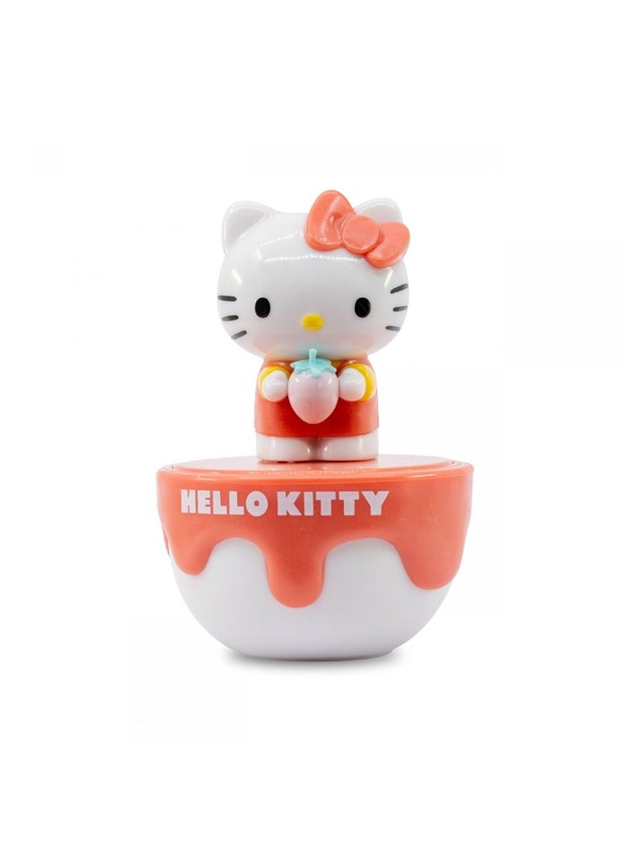 MODI Sanrio Hello Kitty Collectible Figurine – Adorable Pink Cupcake-Themed Toy, Small Desk Decor, Anime Character Mini Figure, Kawaii Gift for Hello Kitty Fans, Strawberry Cake Surprise, 9cm  - Image 2