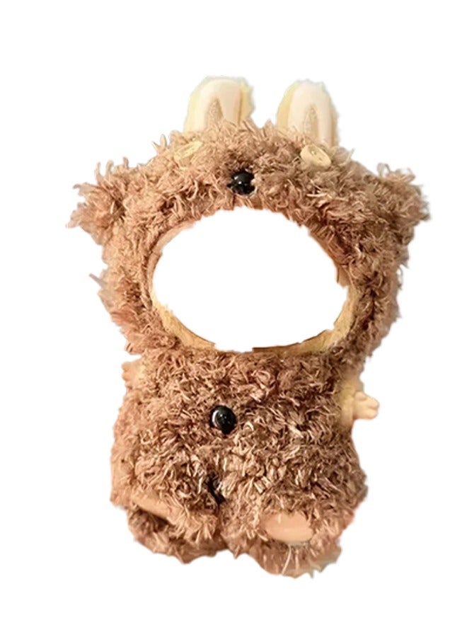 باكا رابيت دセット ملابس كروشيه يدوي للدمي (بدون دمية) (مناسب لـ 17 سم) متوافق مع سلسلة "Have a Seat" / "Macaron" - Image 2