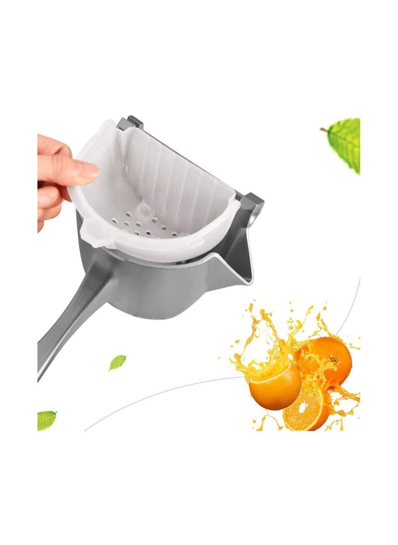 Generic - Manual Lime Citrus Press Squeezer  Silver - Image 1