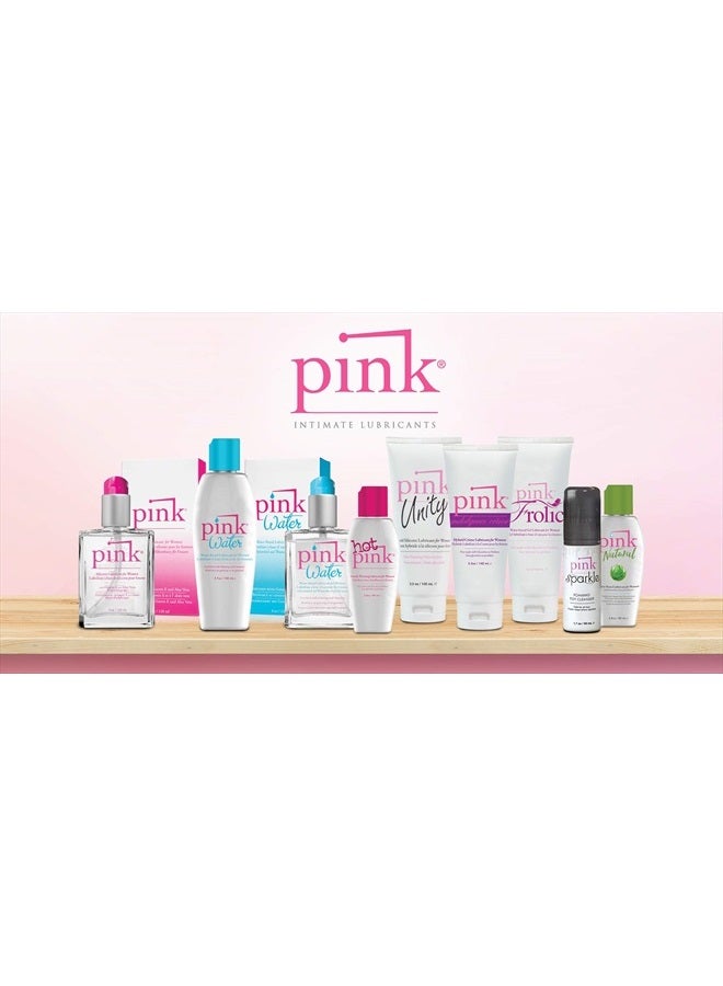 PINK Water 8oz - Pink Water is Our Purified Water-Based Lubricant That Provides The Long-Lasting Glide of Silicone, but with a Delicate texure That is Easy to Rinse and is Never Sticky. - Image 2