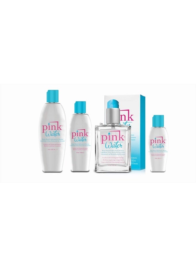 PINK Water 8oz - Pink Water is Our Purified Water-Based Lubricant That Provides The Long-Lasting Glide of Silicone, but with a Delicate texure That is Easy to Rinse and is Never Sticky. - Image 3