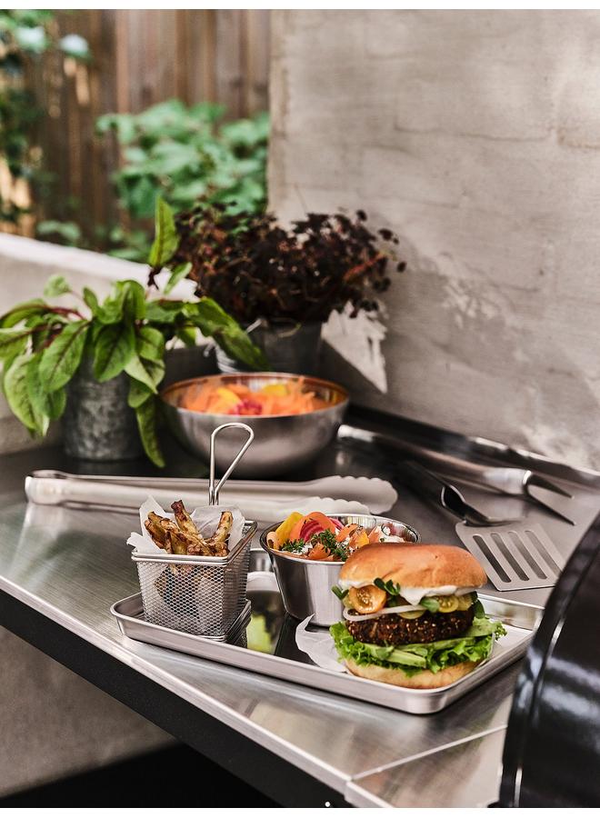 Zaboon 3-Piece Barbecue Tools Set, Stainless Steel - Image 4