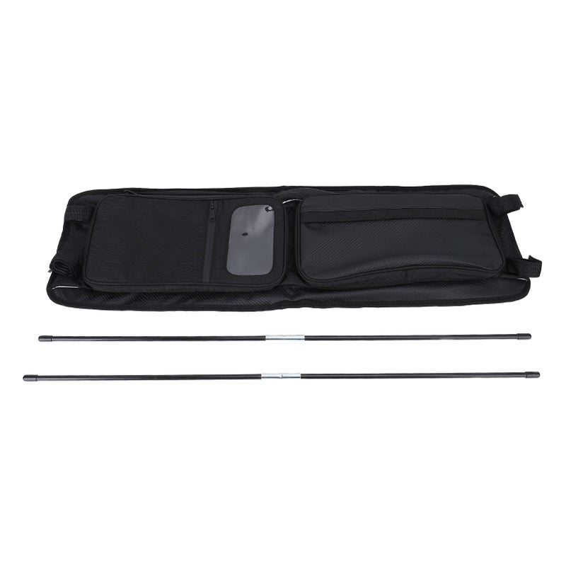 UTV Roof Bag Oxford Cloth Reflective Strip Large Capacity Overhead Storage Bag Replacement for Polaris RZR XP S - Image 1