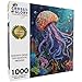 Cross & Glory Cross Glory Oceans Opus The Majestic Medusa Jigsaw Puzzles 1000 Pieces for Adults Marine Ocean Artwork Puzzle Challenging Brain Teaser Firework Jellyfish Design - Image 4