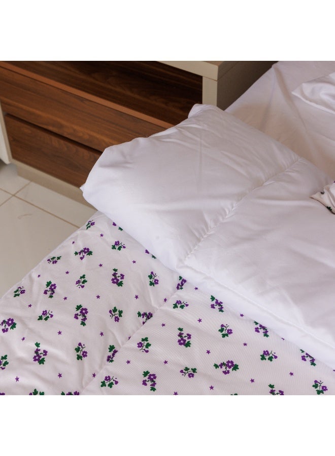 FoamZone Microfiber Comforter Bedding 10 PCs Single Size 240x160 cm - Image 3