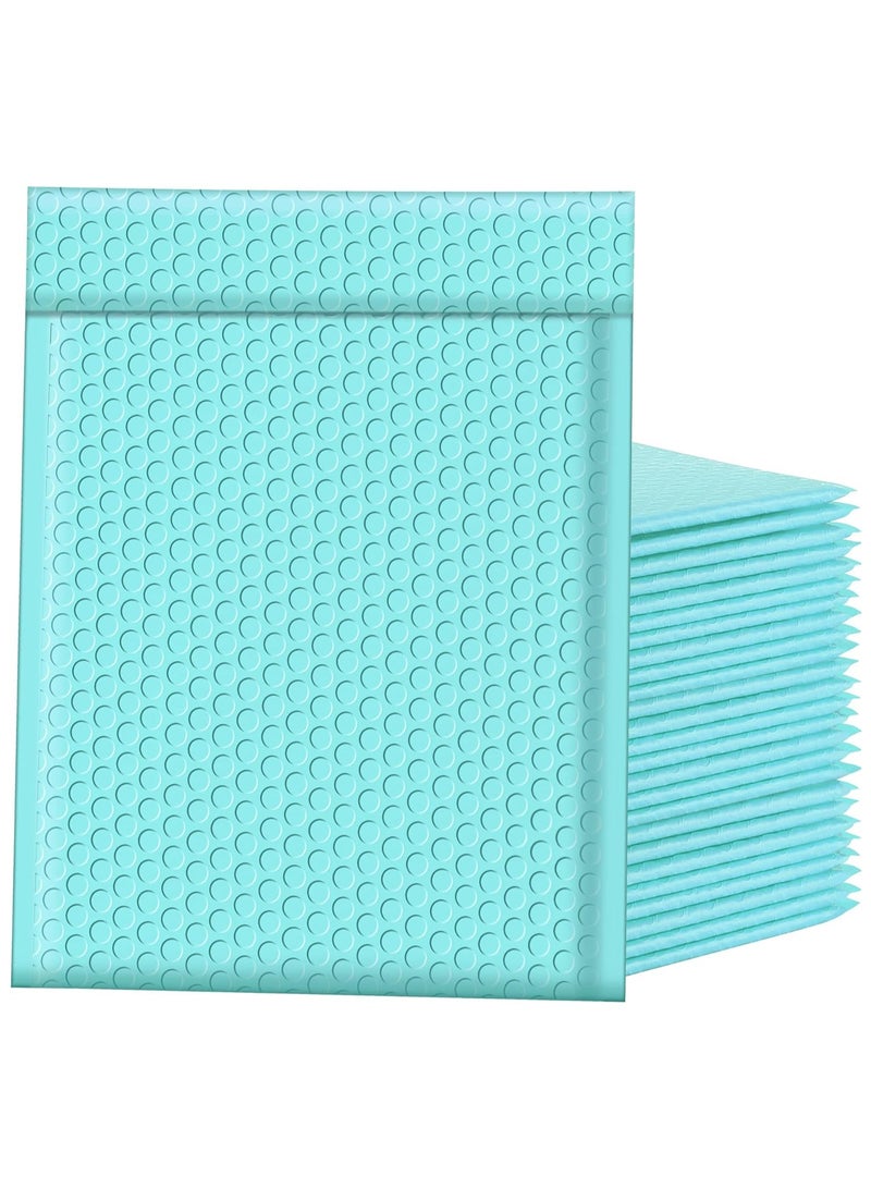 Excefore 25pcs Bubble Mailers 6x10 Inch Teal Shipping Bags, Chic Packaging Bags For Small Business, Colored Padded Mailing Envelopes, Opaque Matte Self Seal Bubble Poly Mailers Bulk  - Image 1
