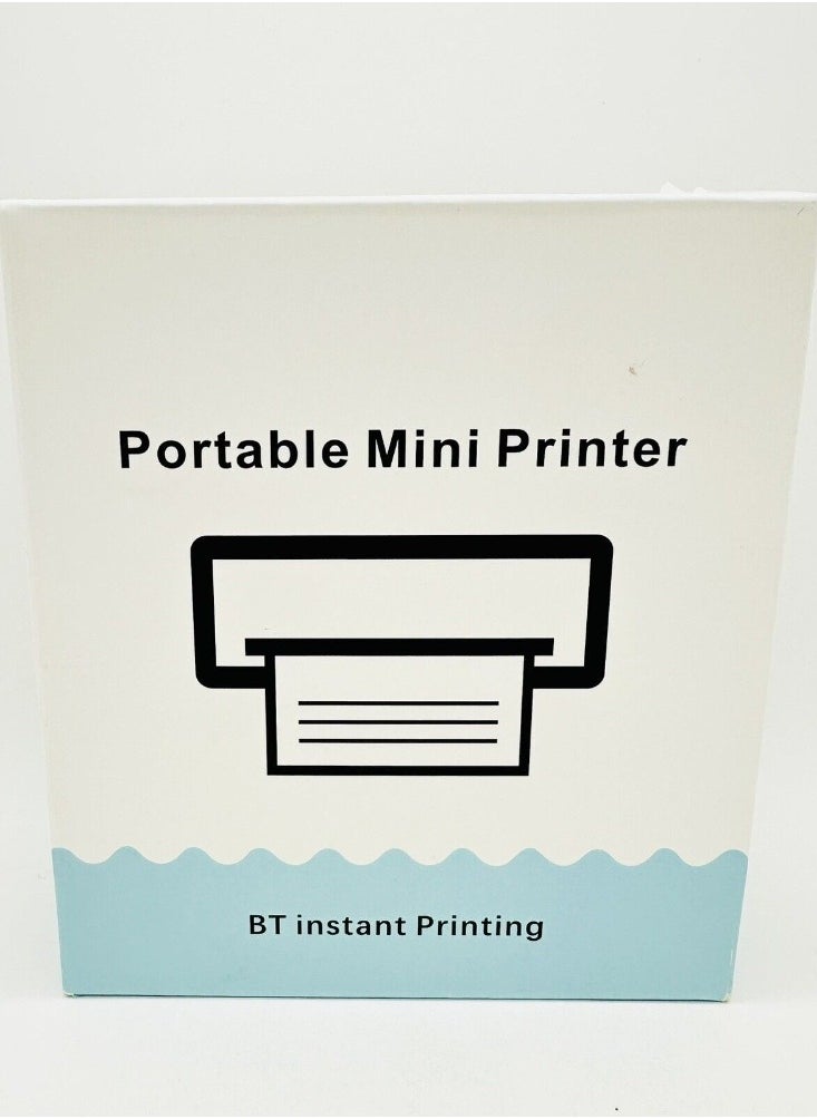 Generic Mini Sticker Printer Bluetooth Smart Pocket Inkless Thermal Printer  - Image 2