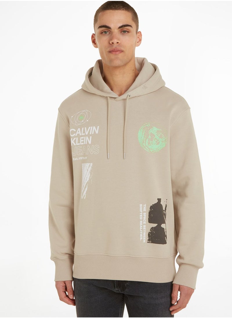 Calvin Klein Jeans - Graphic Hoodie - Image 1