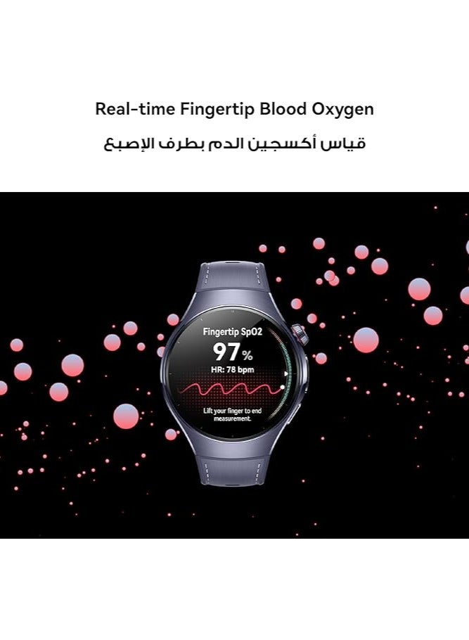 FIPKA Watch 5 42mm Smartwatch, Multi-sensing X-TAP technology, Real-Time Fingertip Blood Oxygen, e SIM, 2-Battery Modes, Intuitive Smart Gestures, Compatible with iOS & Android+ FOC Beige - Image 5