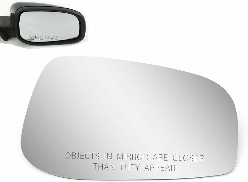 BOOLEE Mirror Glass Replacement for 2004-2006 VOLVO S60, S80, V70 - Passenger Right Side Convex Glass with Adhesives - Image 2