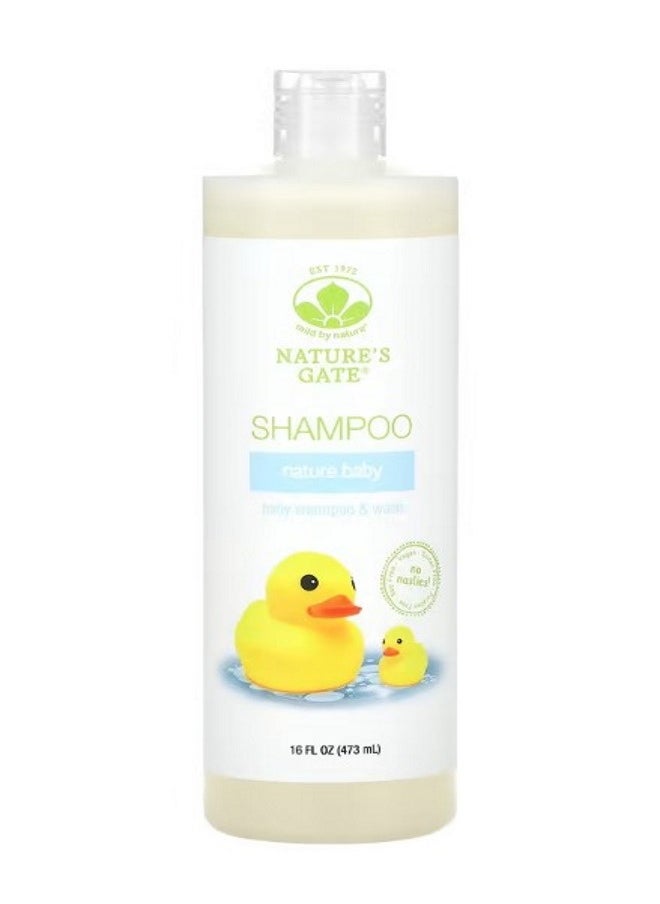 mild by Nature Nature Baby Shampoo and Wash 16 fl oz 473 ml  - Image 1