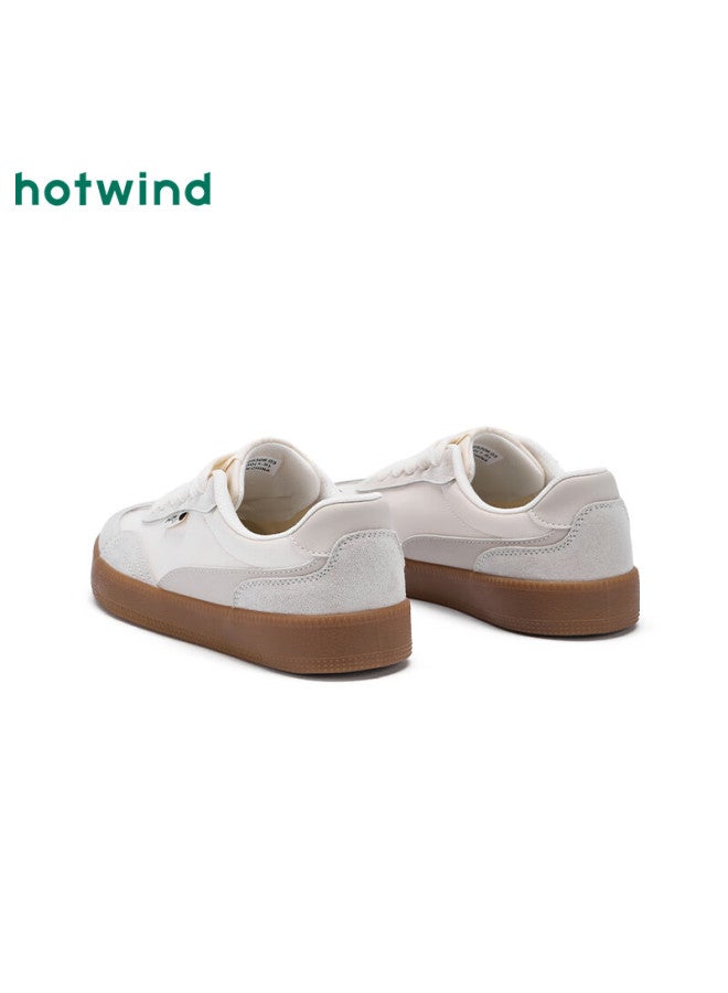 Hotwind Vintage German Trainer Autumn New Women's Fashion Casual Soft Sole Sneakers - Image 2
