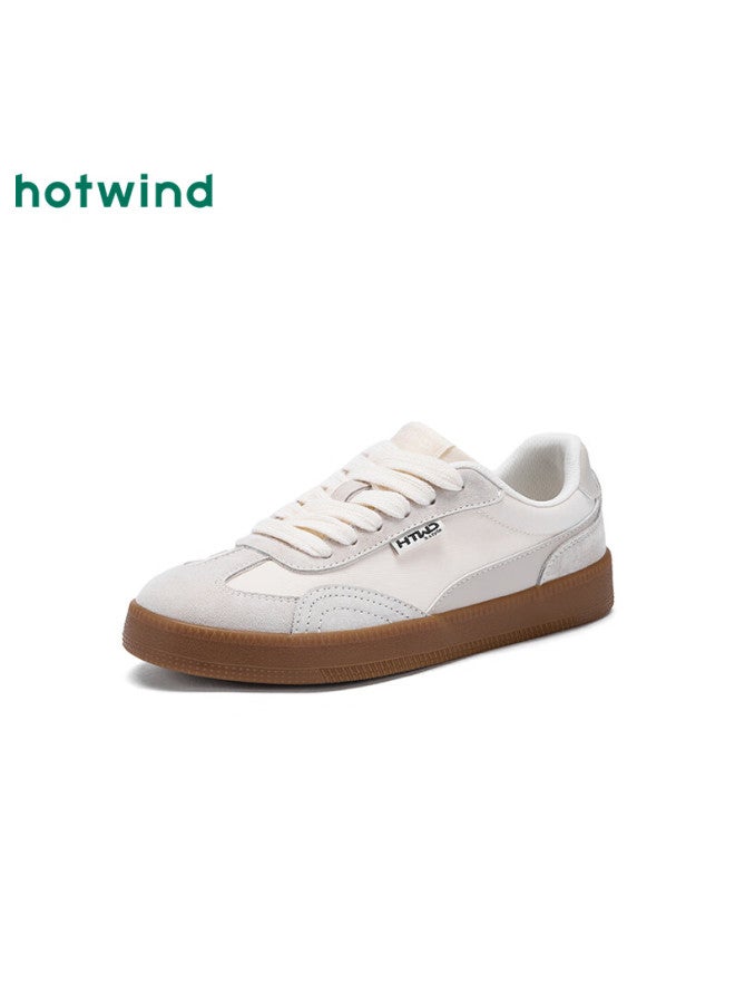 Hotwind Vintage German Trainer Autumn New Women's Fashion Casual Soft Sole Sneakers - Image 1