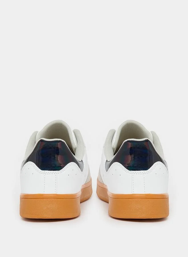 Styli Styli Retro Sole Low Top Lace Up Sneakers