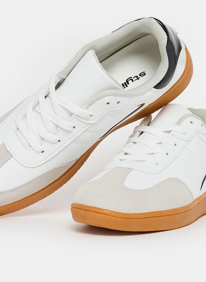 Styli Styli Retro Sole Low Top Lace Up Sneakers